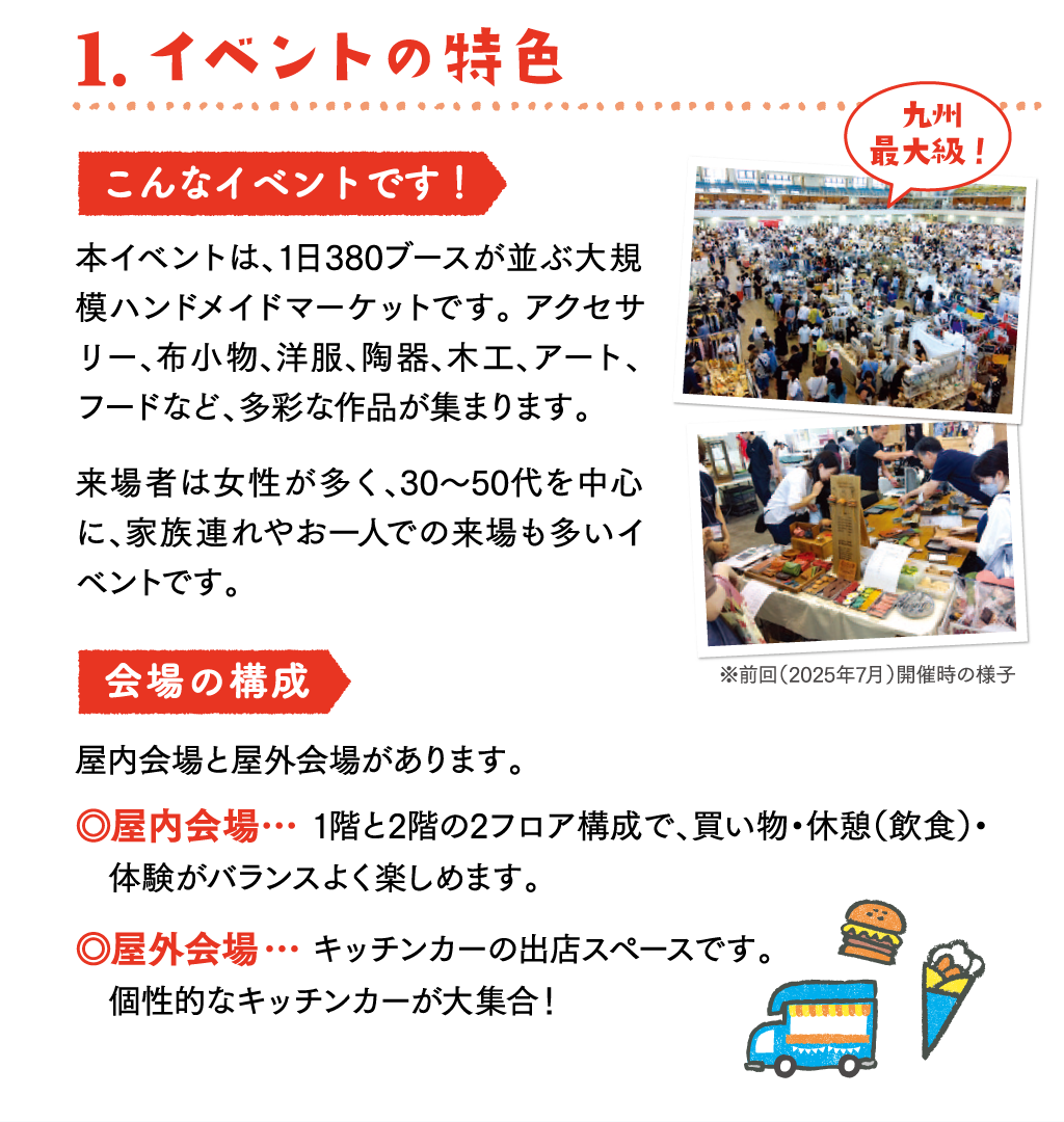 イベントの特徴
